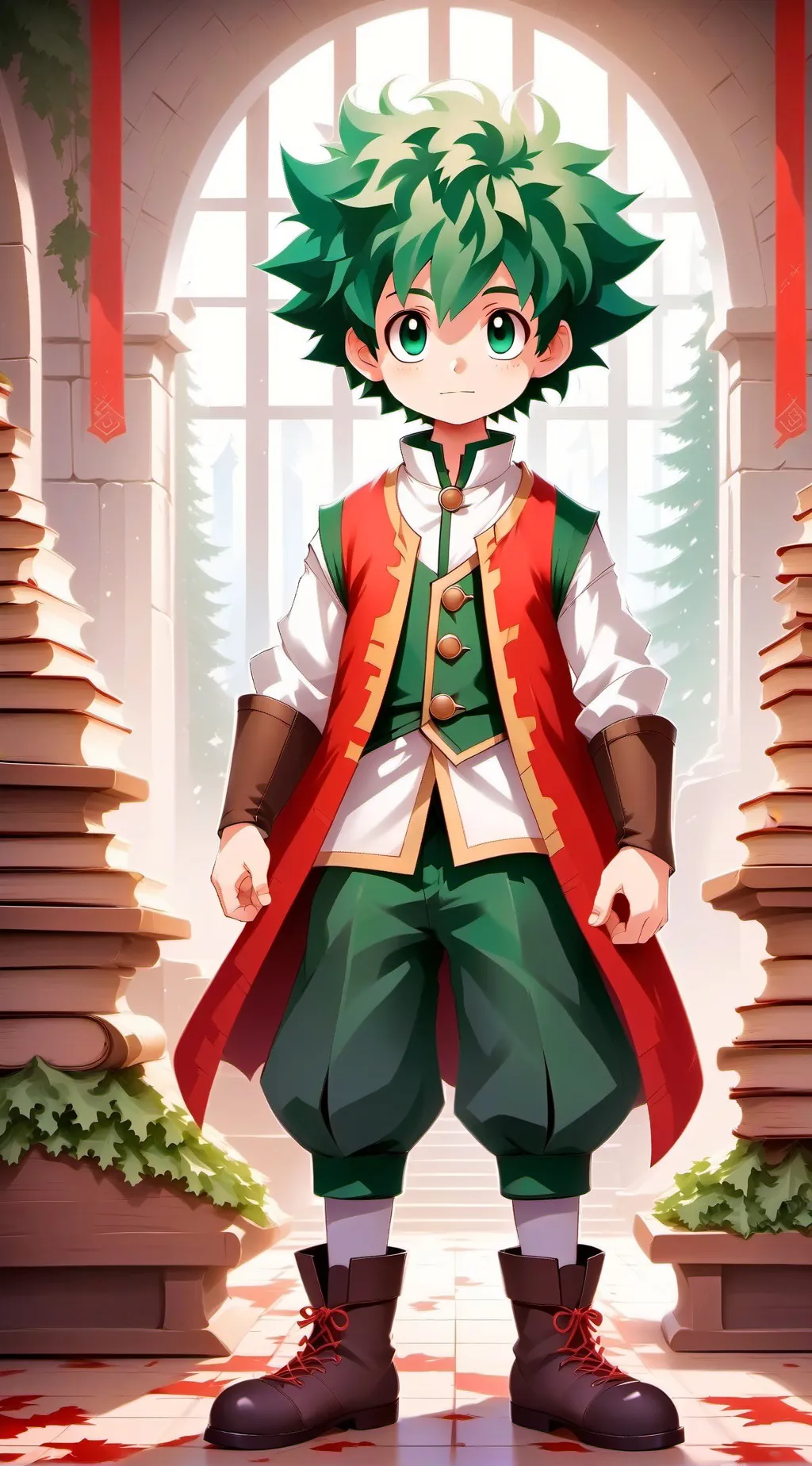 ai character: Deku arrepentido background