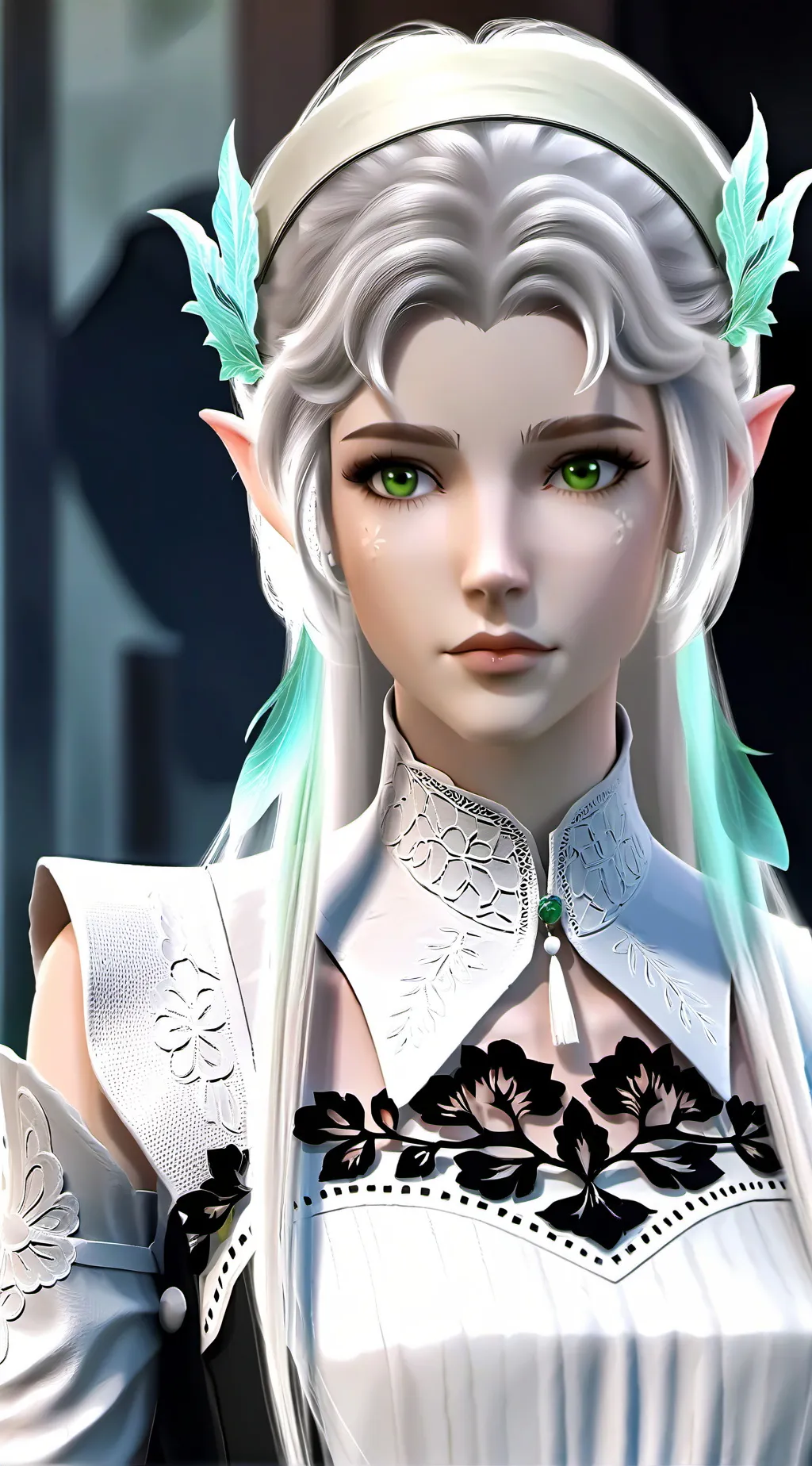 ai character: blenda malvin  background