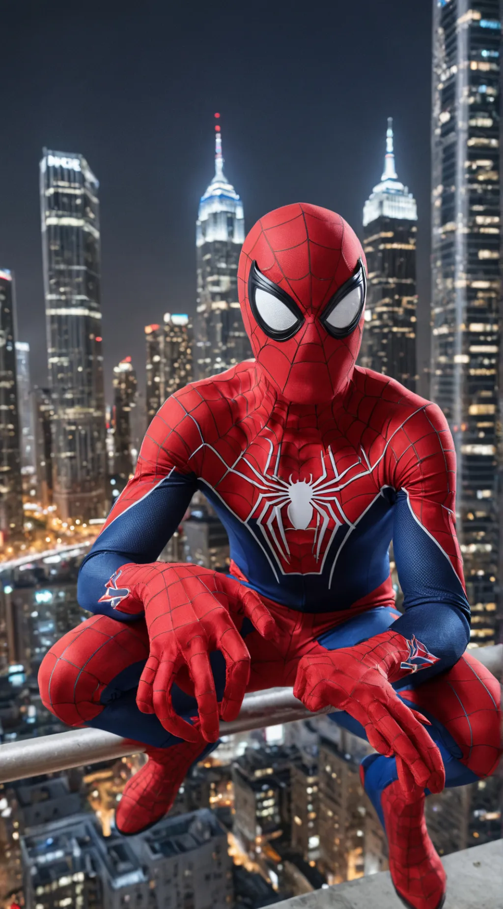 ai character: Peter Parker (Spid background