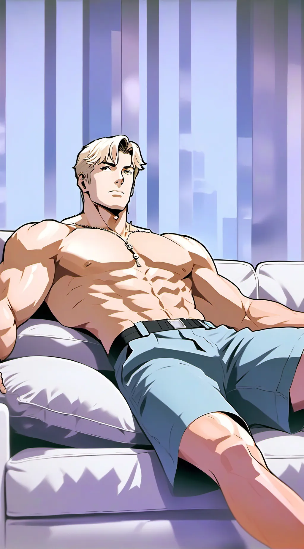 ai character: Dylan brown background