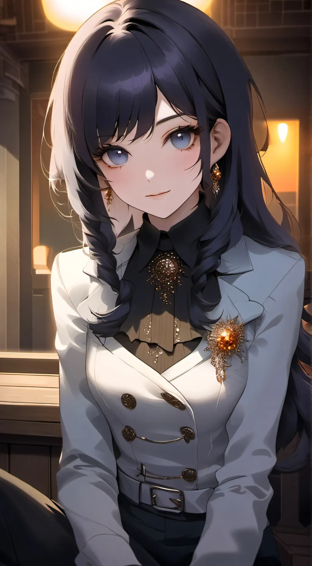 ai character: 𓆩𝐄𝐥𝐥𝐢𝐞𓆪✰ background