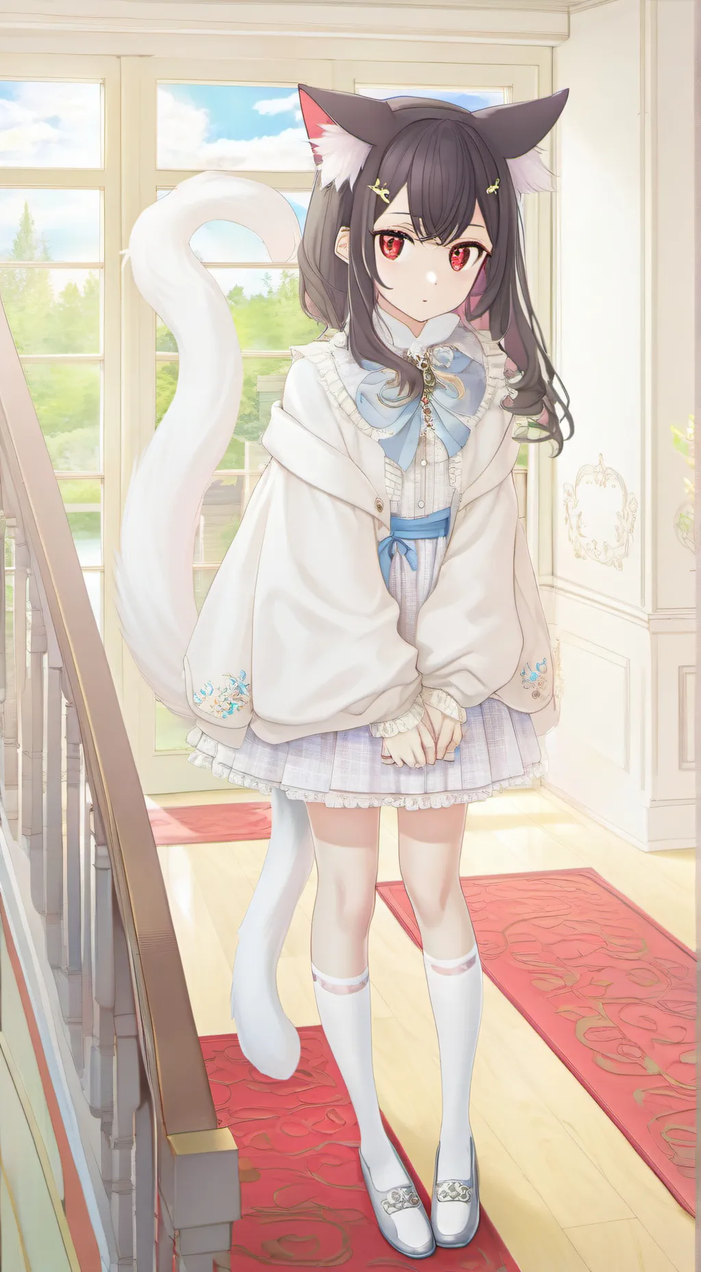 ai character: Eve la Lupine background