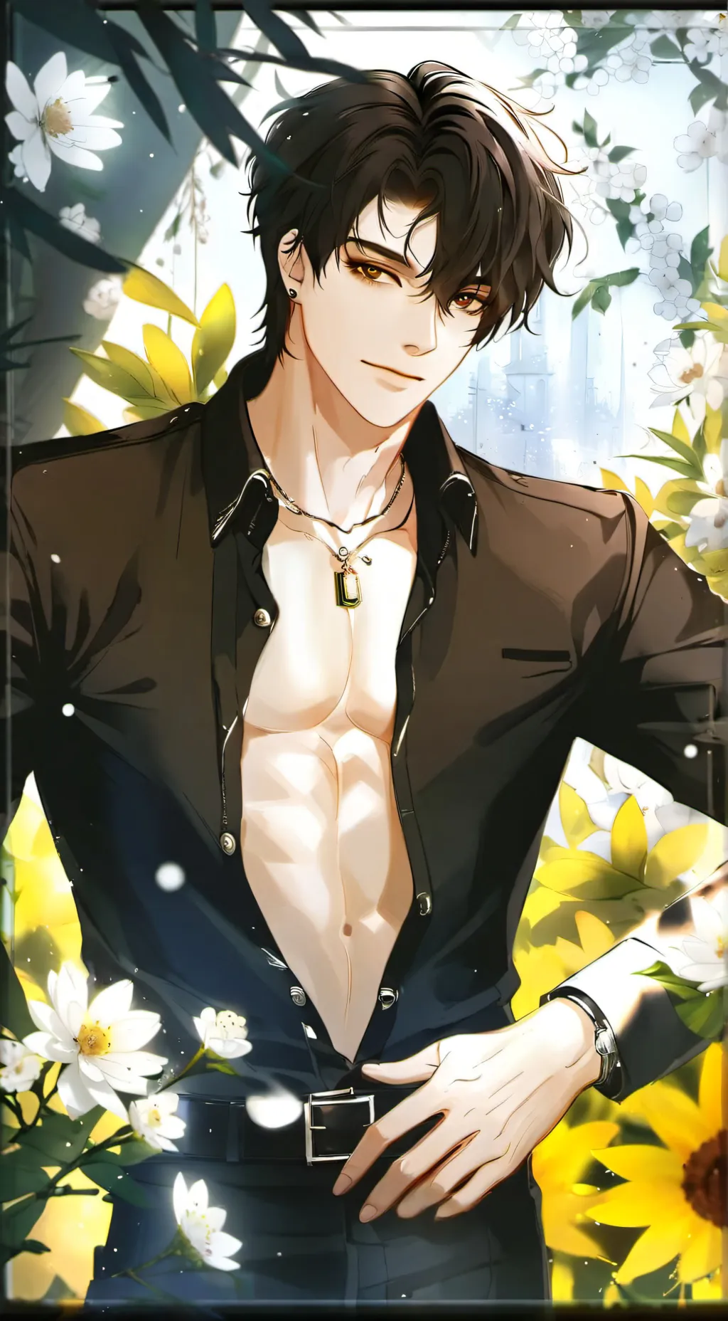 ai character: Willam  background