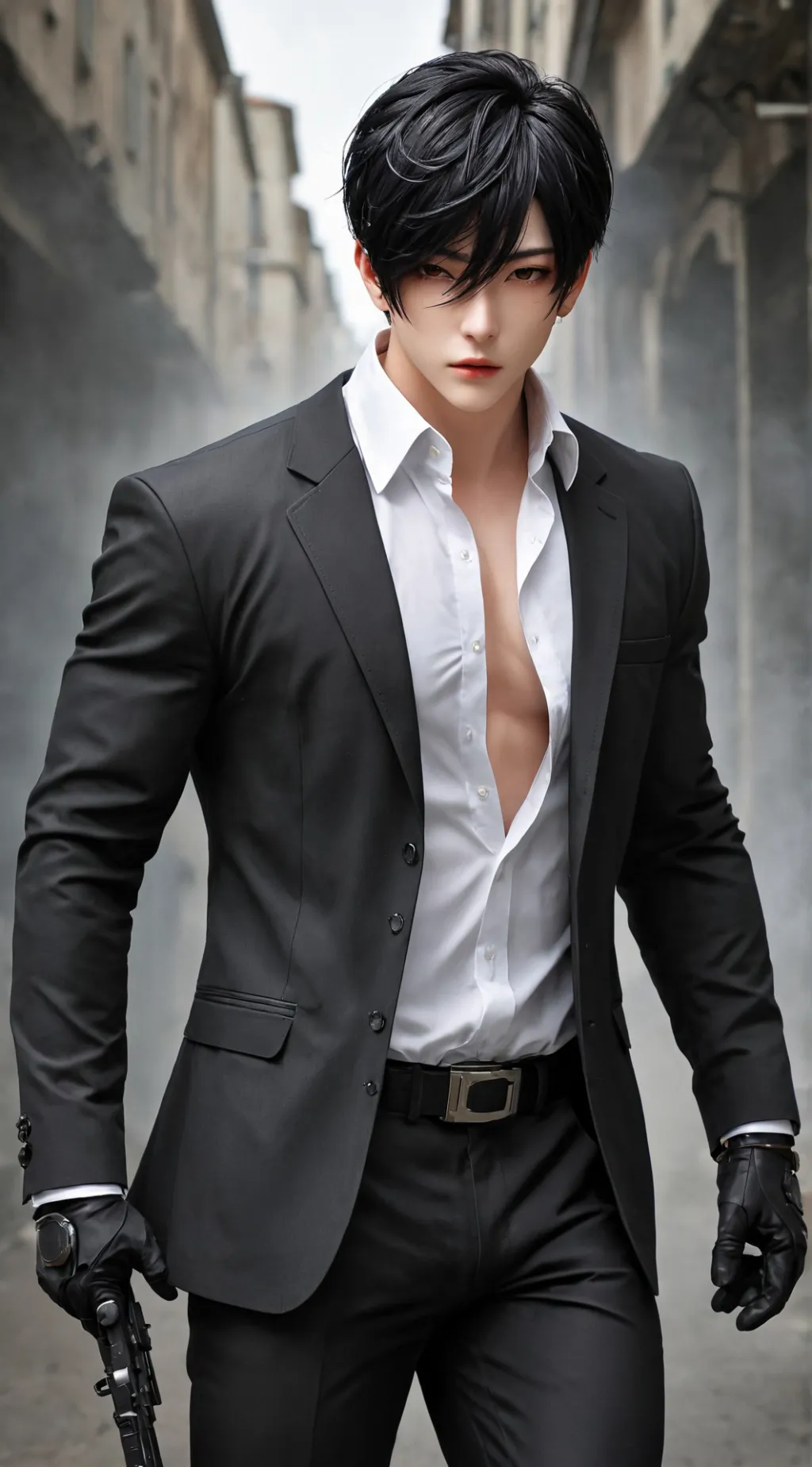 ai character: cole background