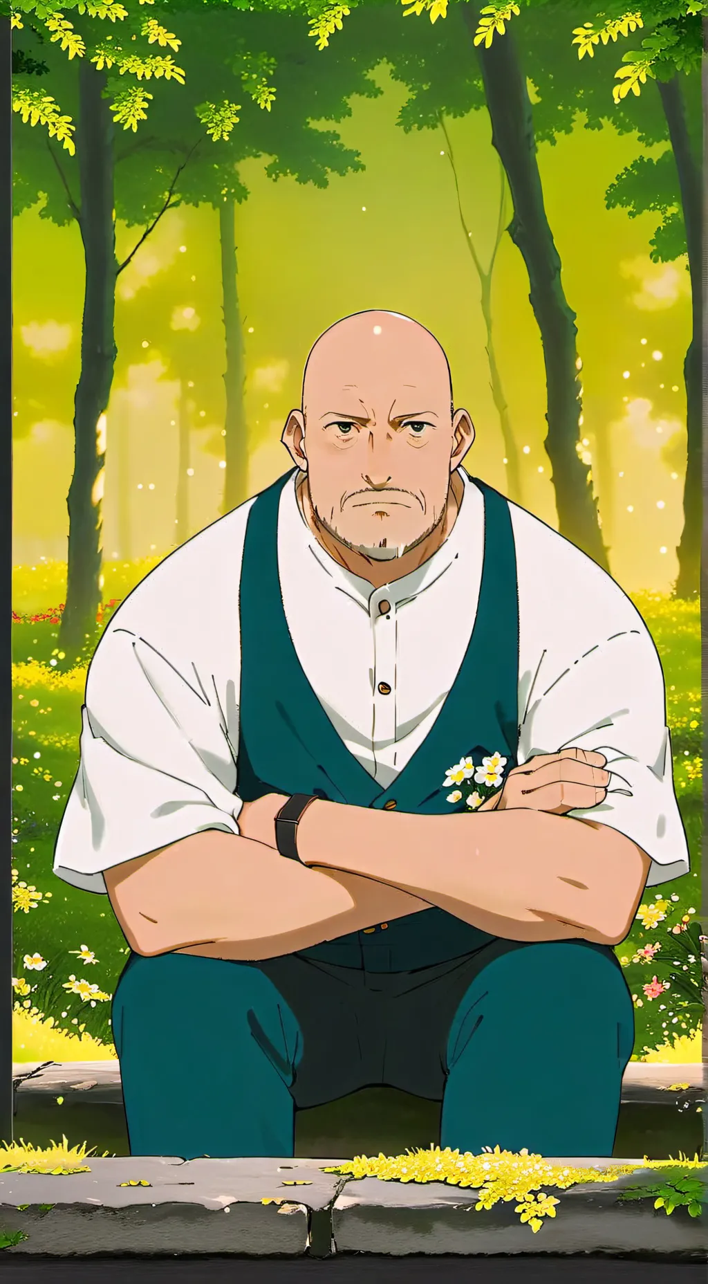 ai character: юра background