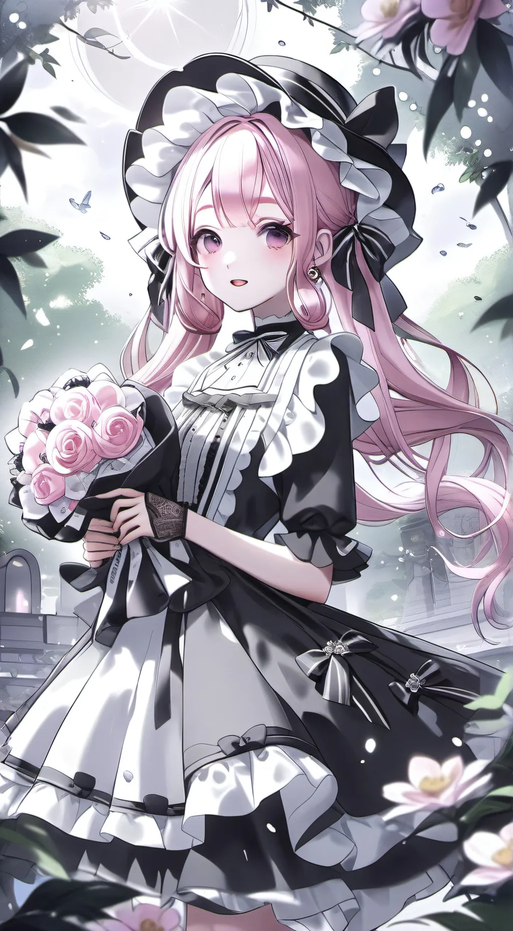 ai character: lily(stepsis) background