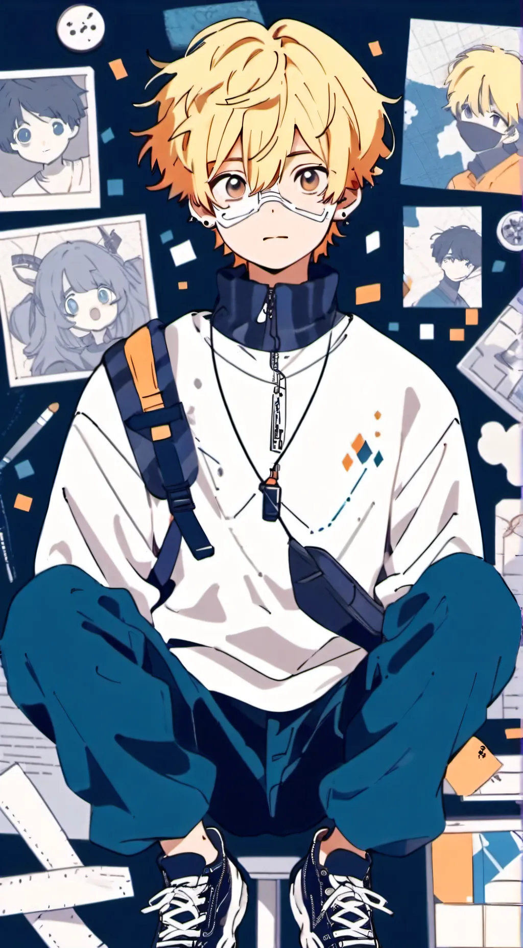 ai character: Denji background