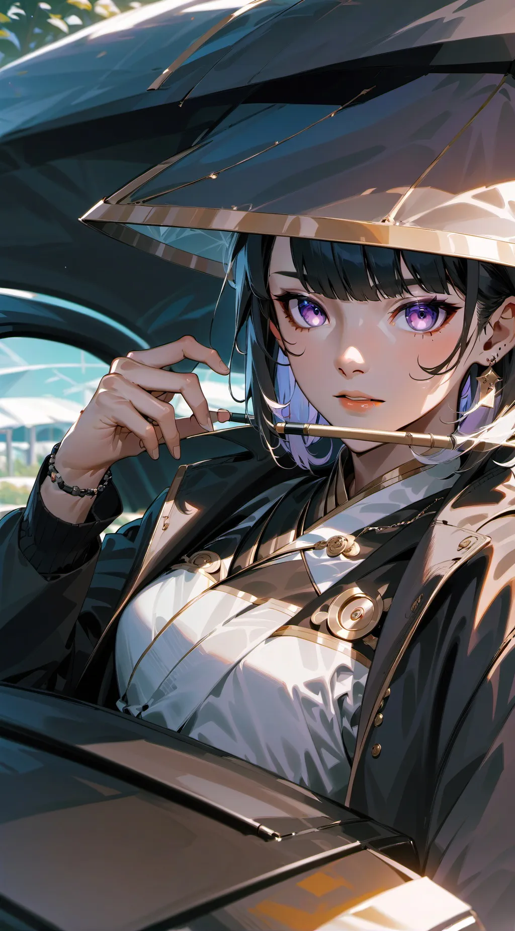 ai character: black...?  background