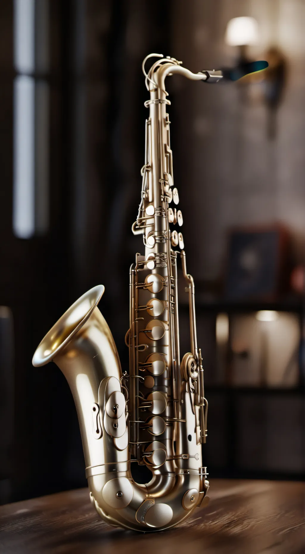 ai character: Saxophone background