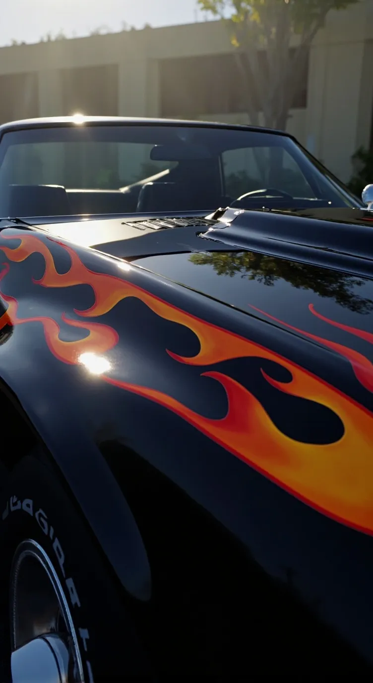 ai character: car mod business background