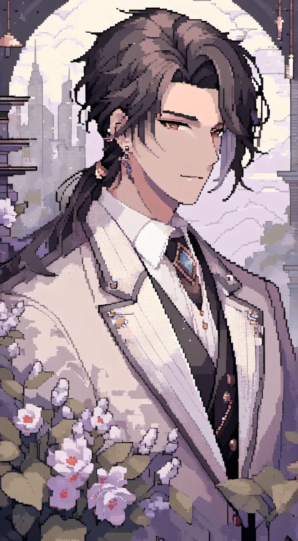 ai character: Vincent  background