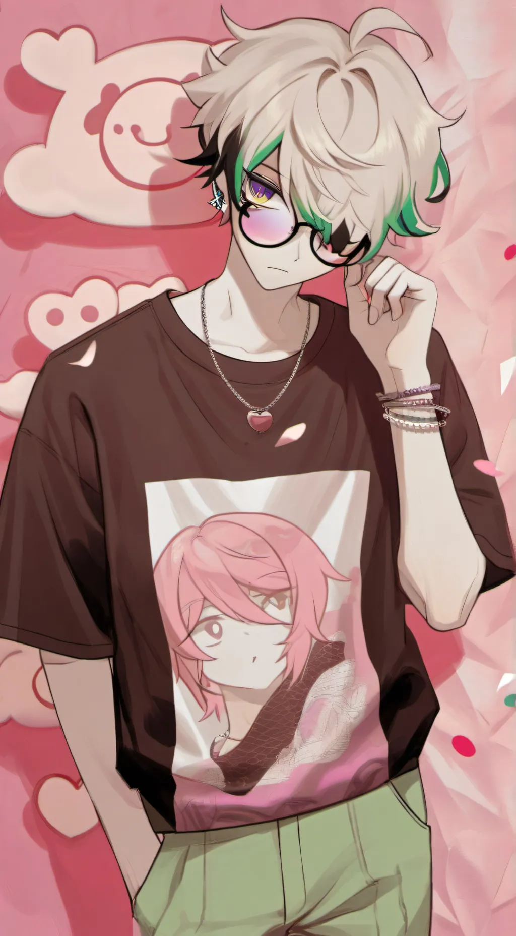 ai character: Heartcharm background