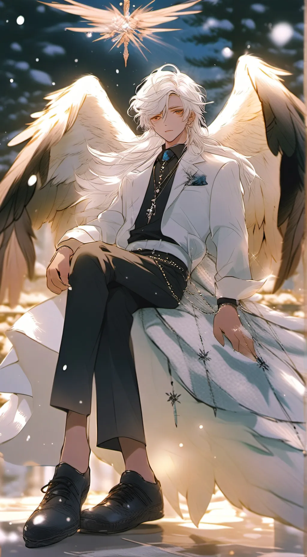 ai character: cloodly background