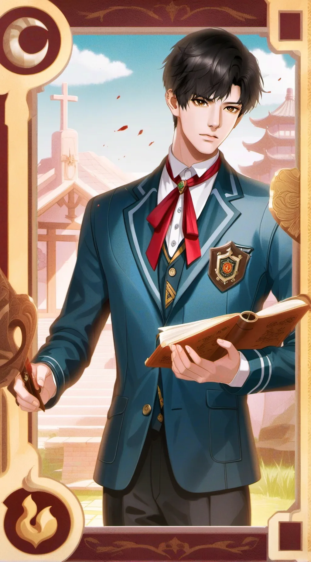 ai character: Kyle background