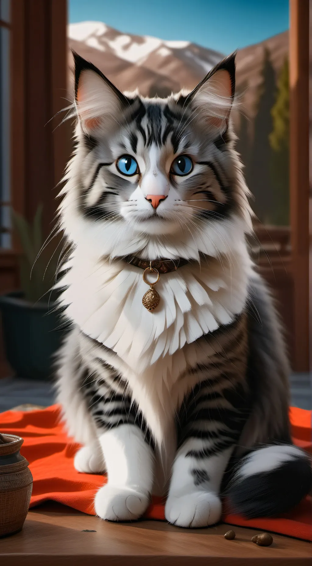 ai character: milo background