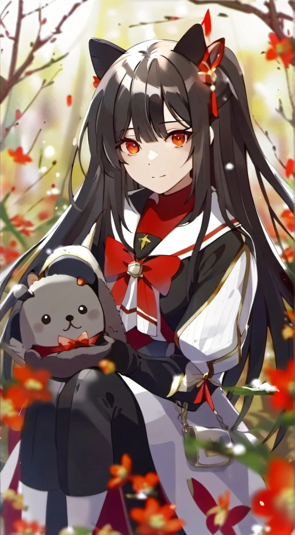 ai character: лилия background