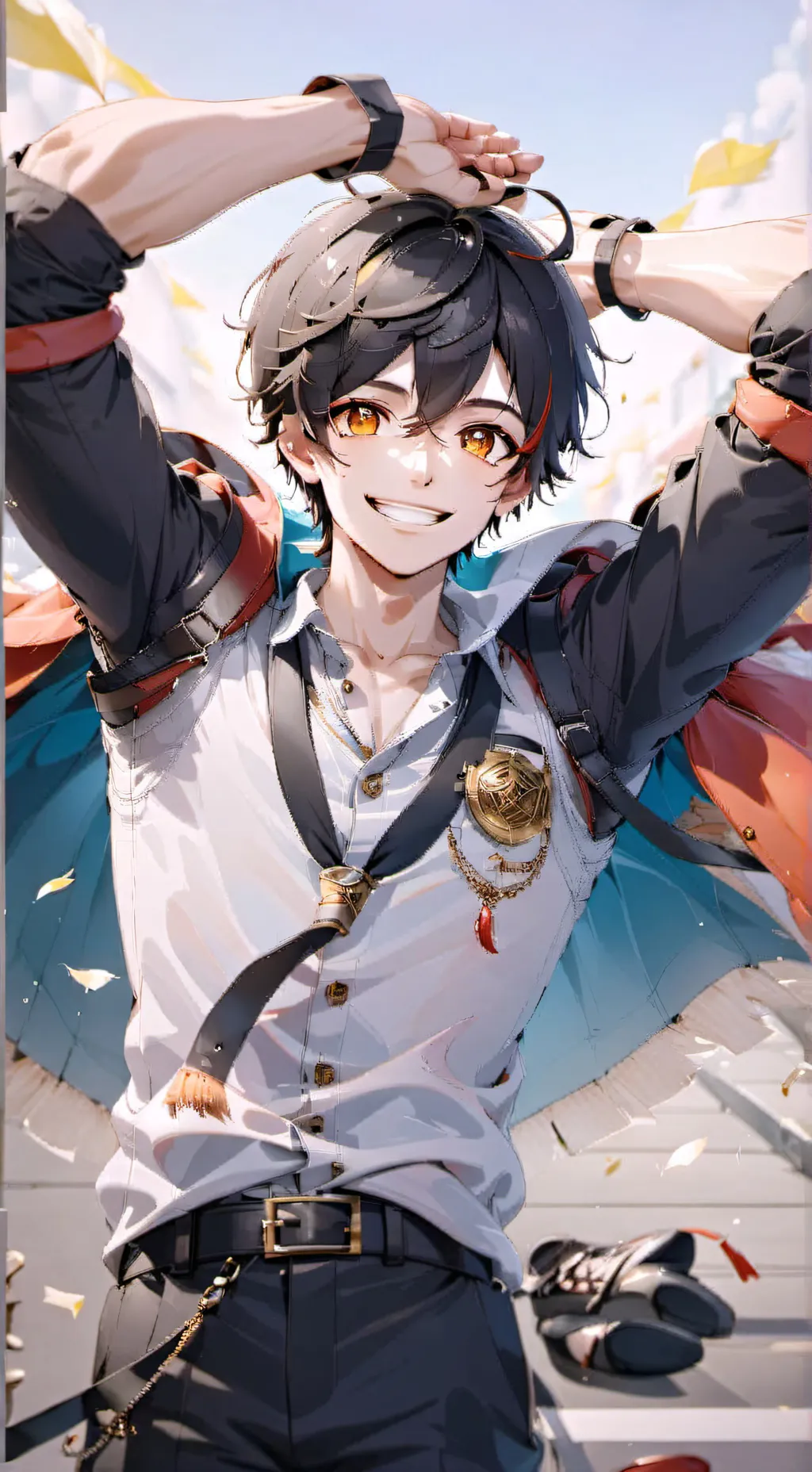 ai character: Kotaro san background