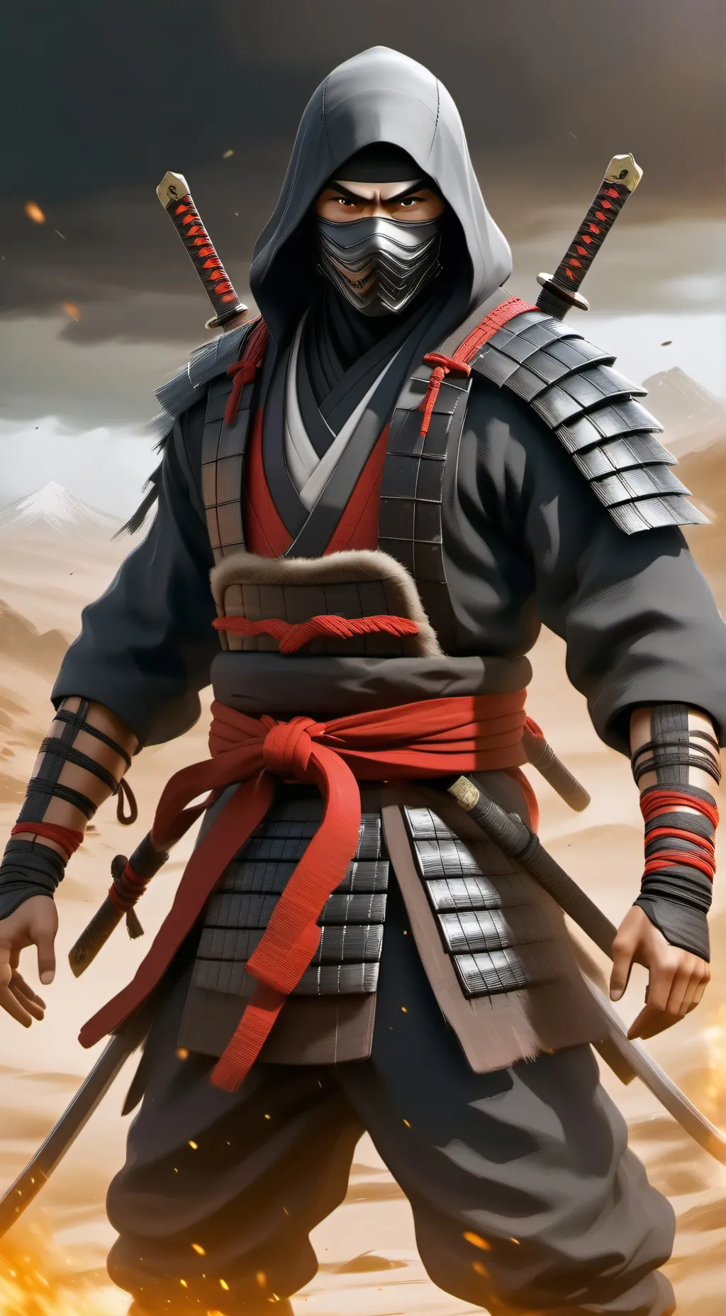 ai character: Kai hastle background