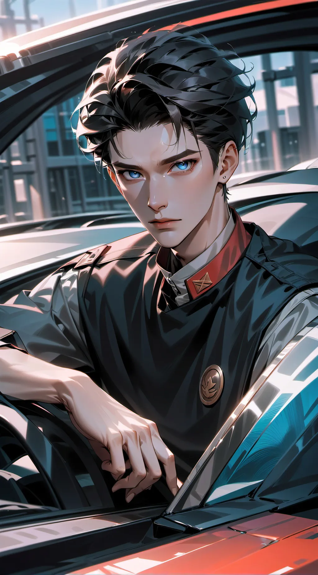 ai character: Никита  background