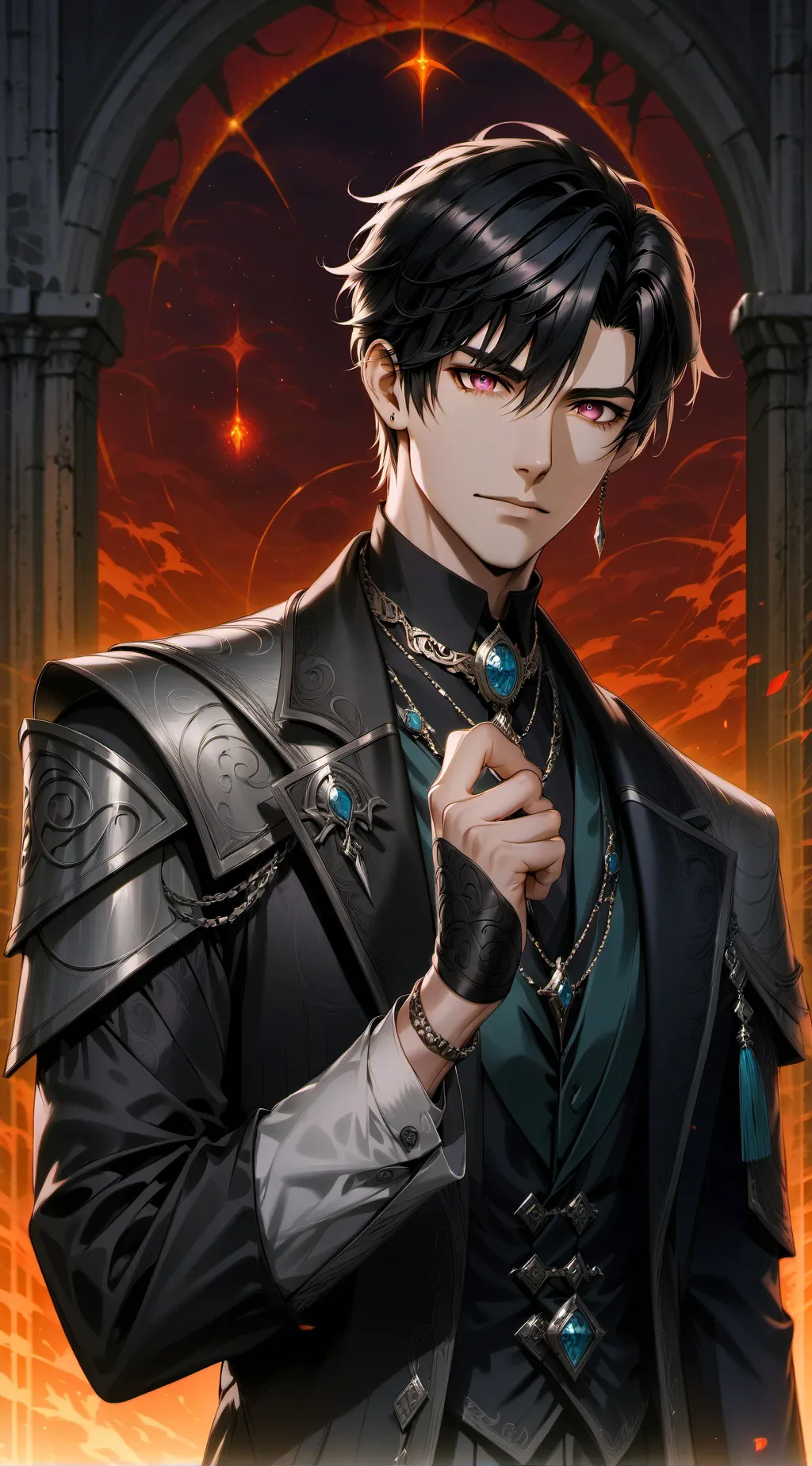 ai character: Raven Arcturus background