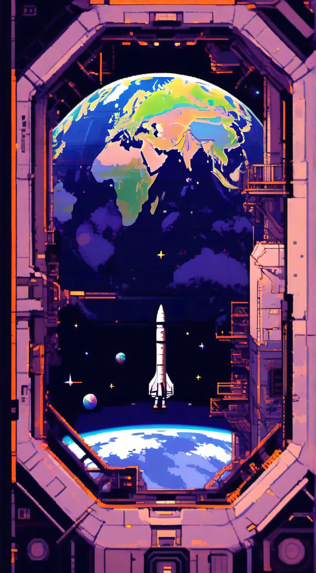 ai character: Solar system 2 background