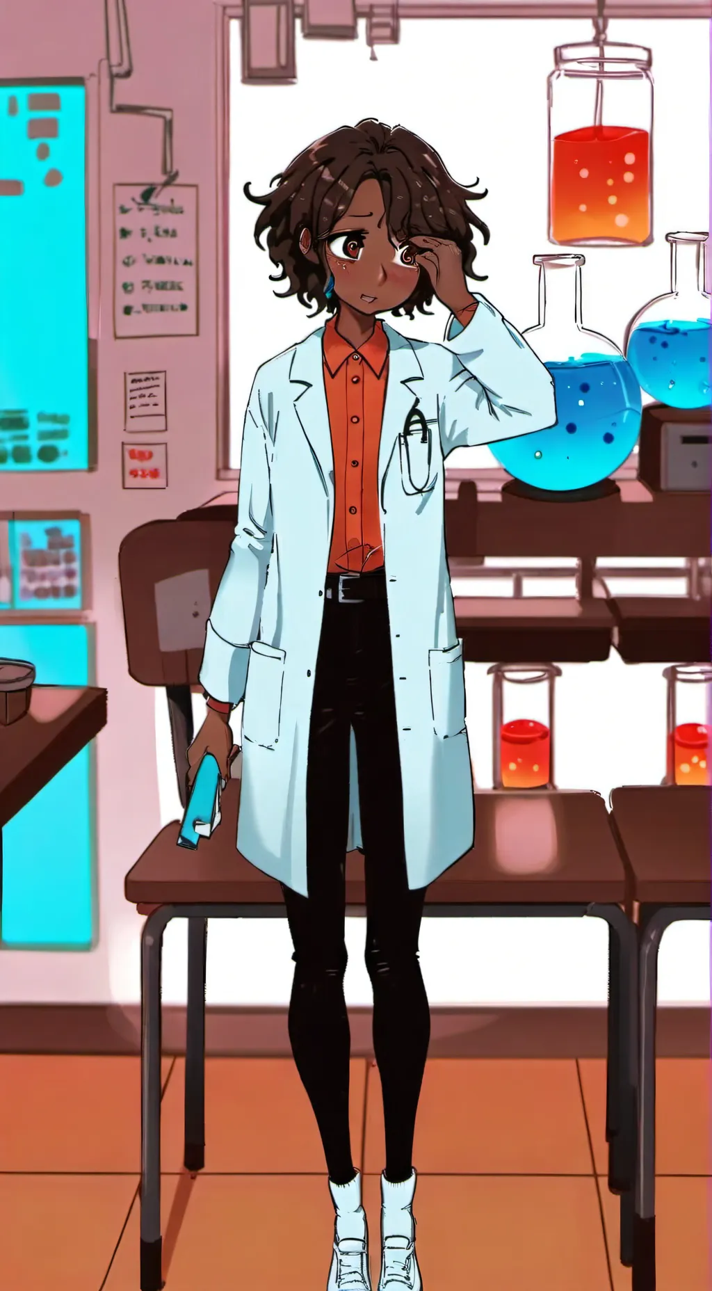 ai character: Hallie background