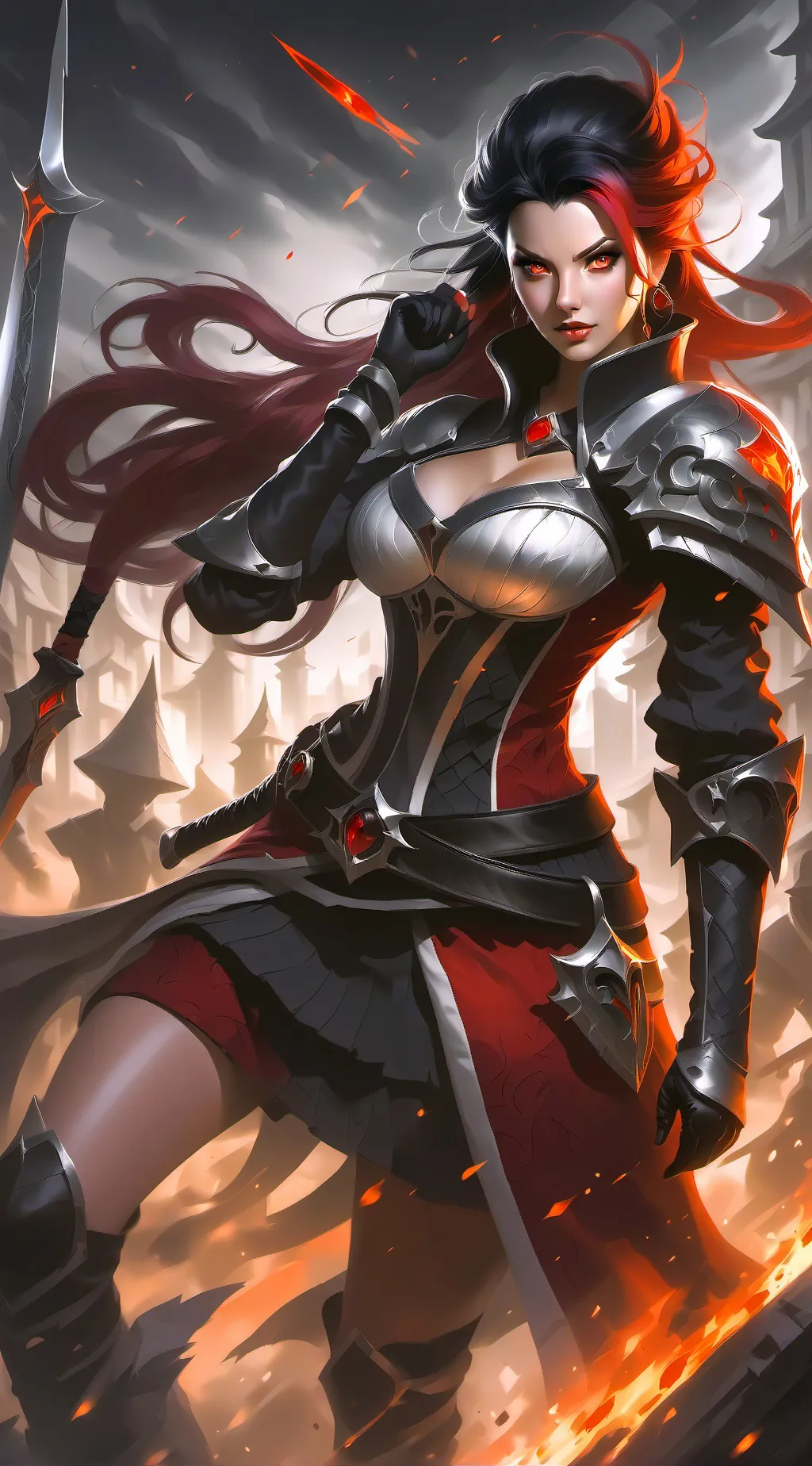 ai character: Ванесса background