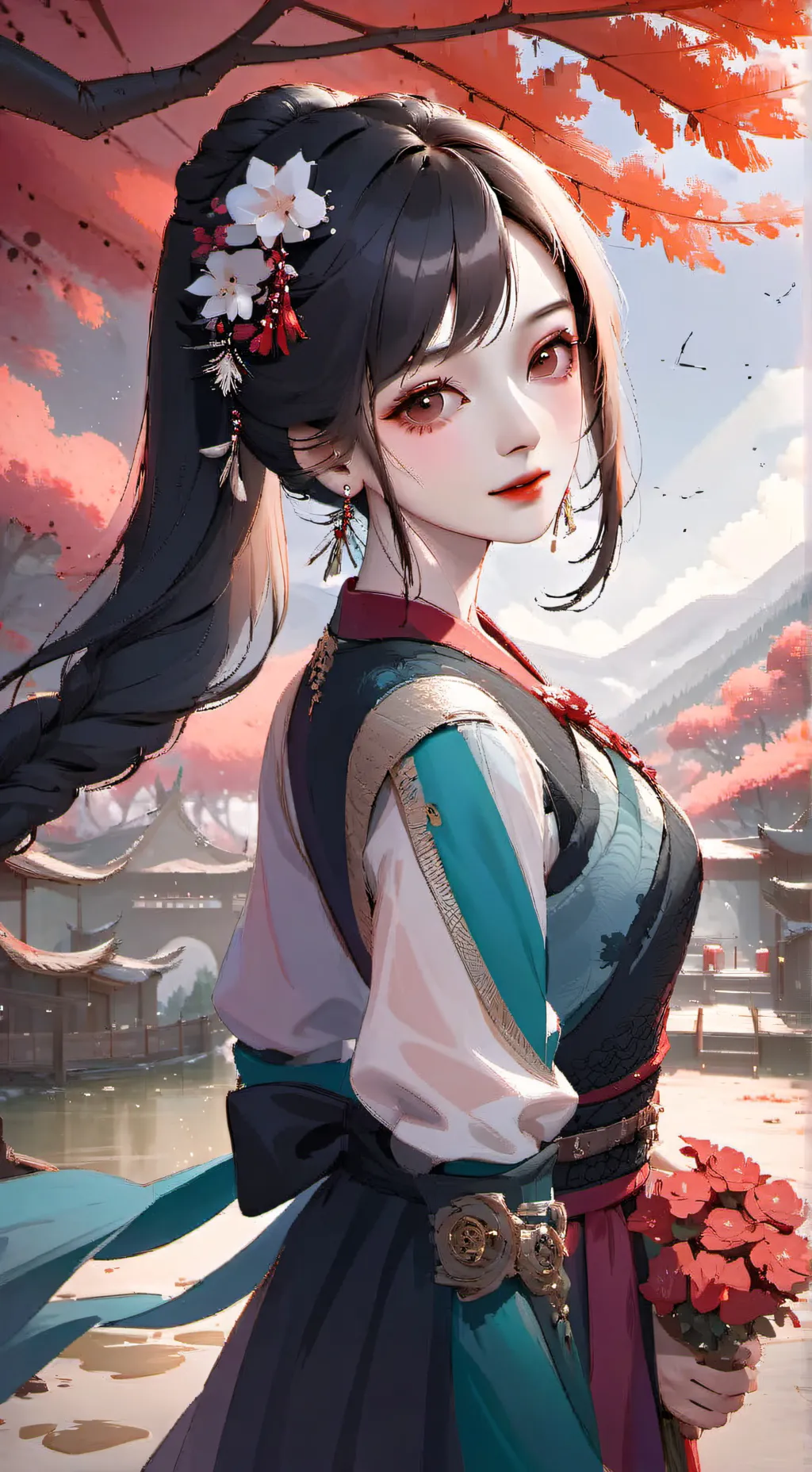 ai character: Obanai's sister  background