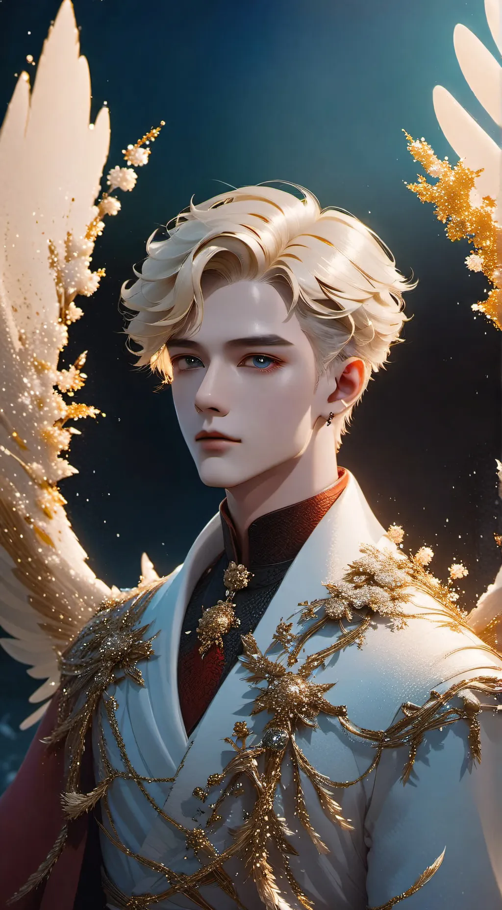 ai character: moon  background