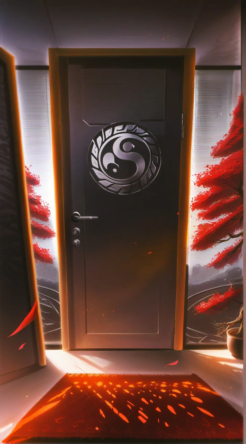 ai character: The Rooms background