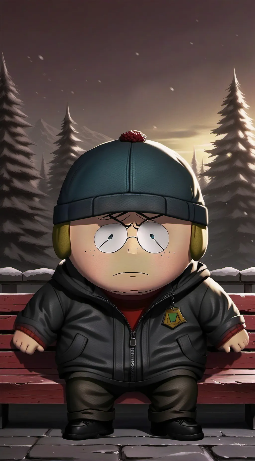 ai character: South Park!!! background