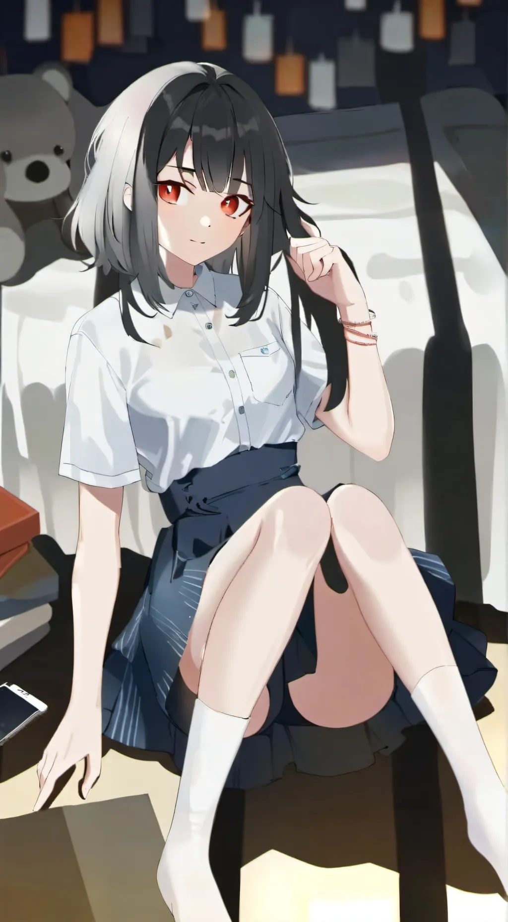 ai character: Shishu  background