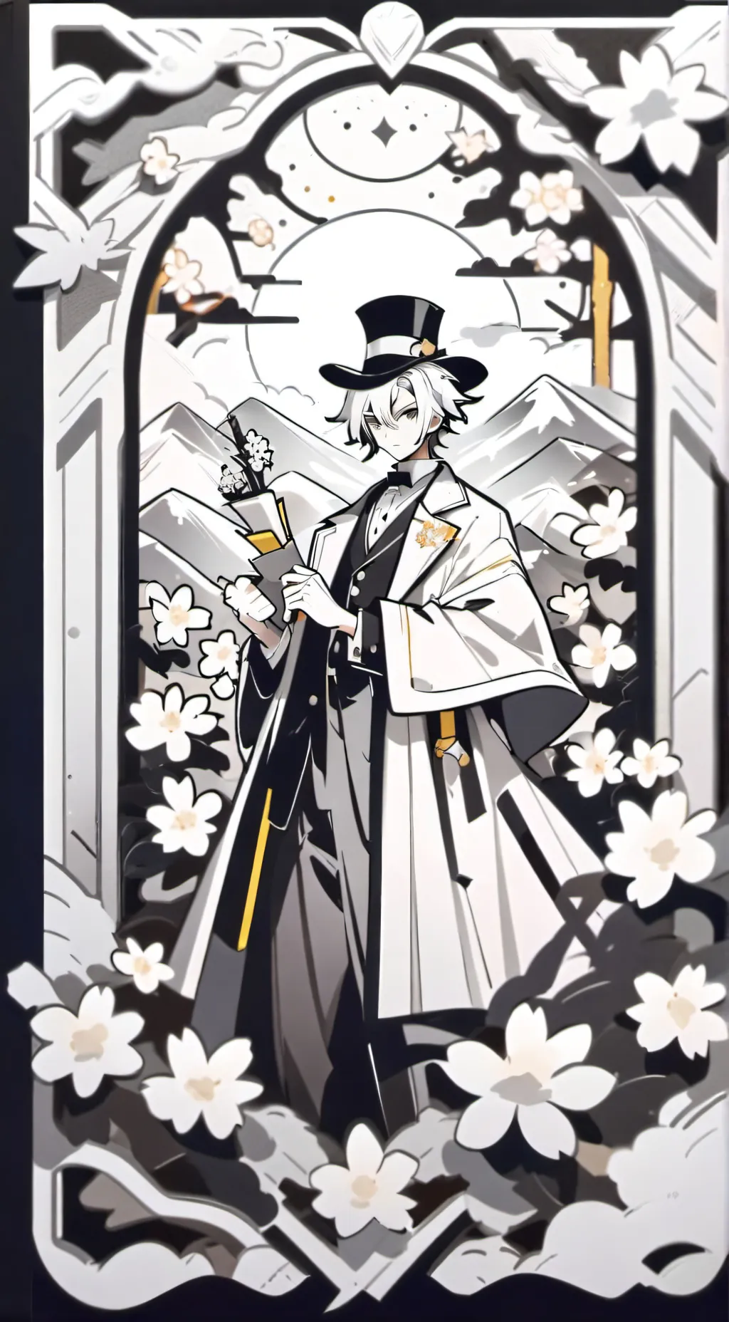 ai character: Lucky shop  background