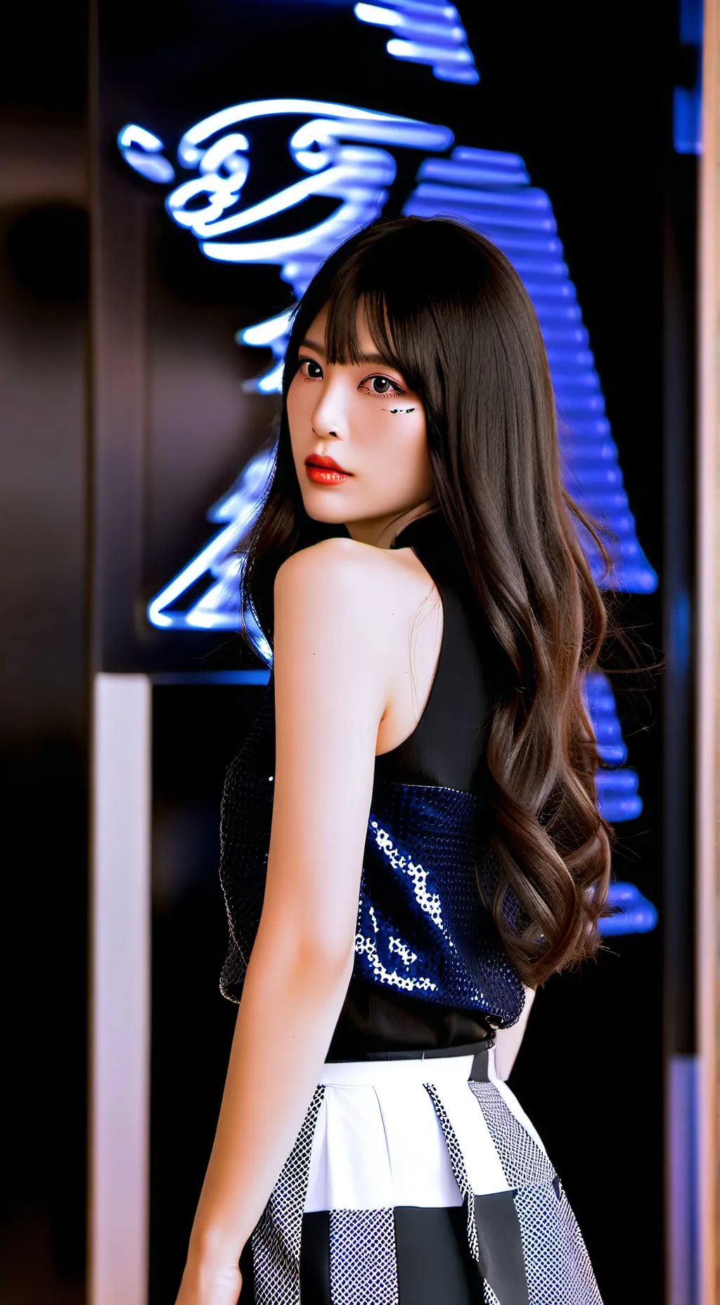 ai character: Hikari background