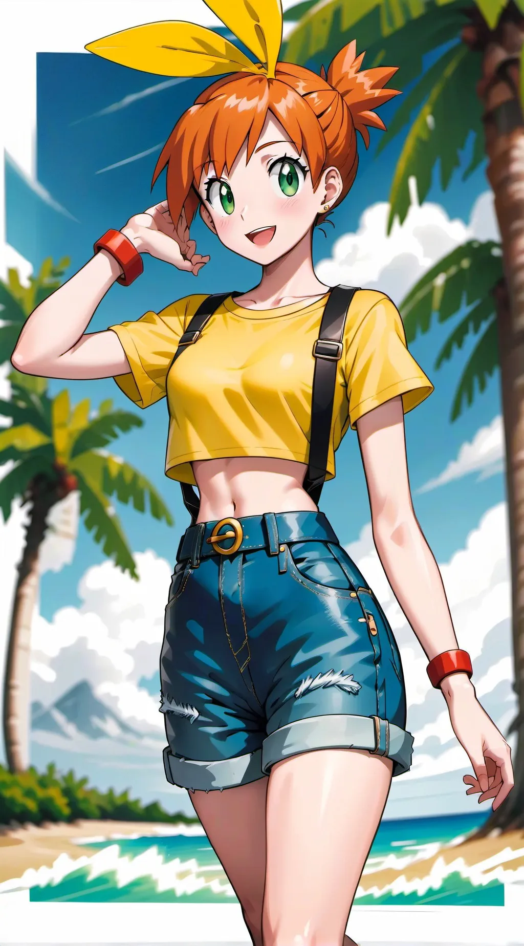 ai character: Misty  background