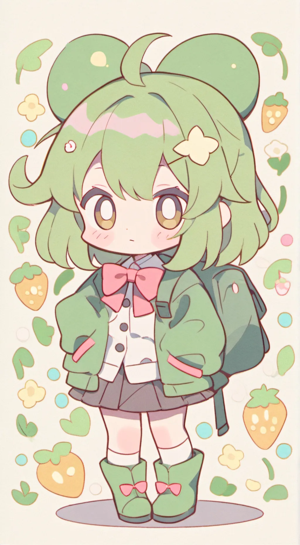 ai character: Academia de furros background