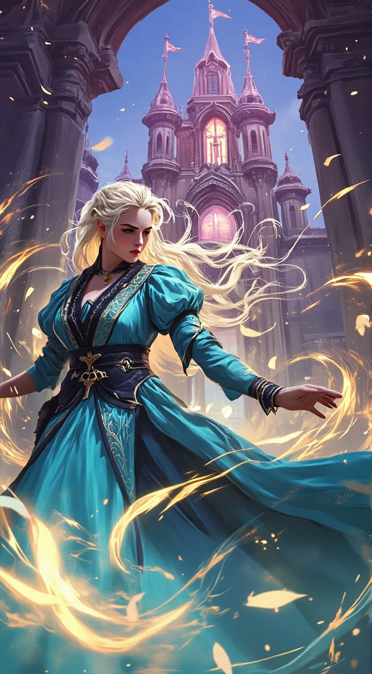 ai character: FantasyWorld 1 background