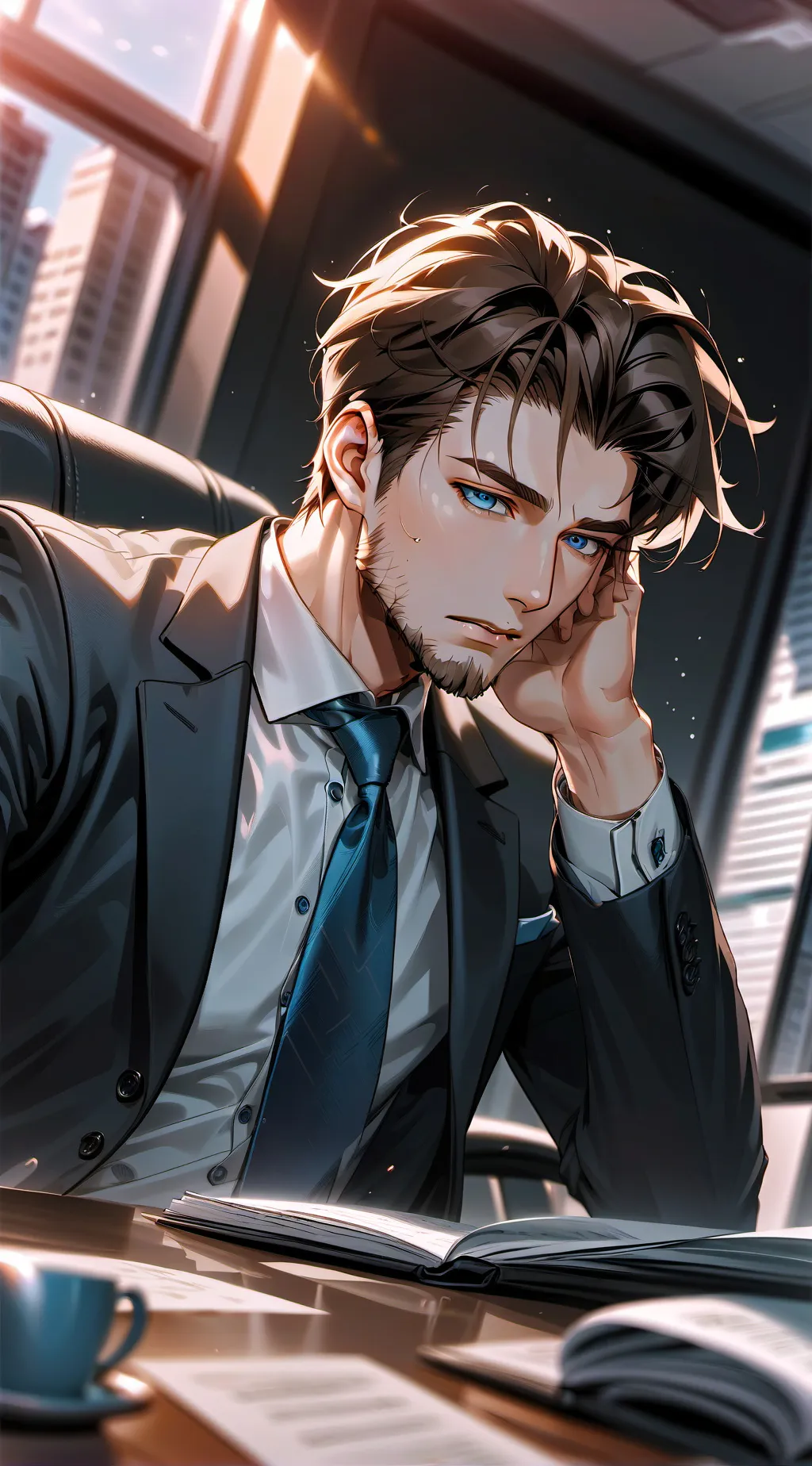 ai character: Sean Wright background