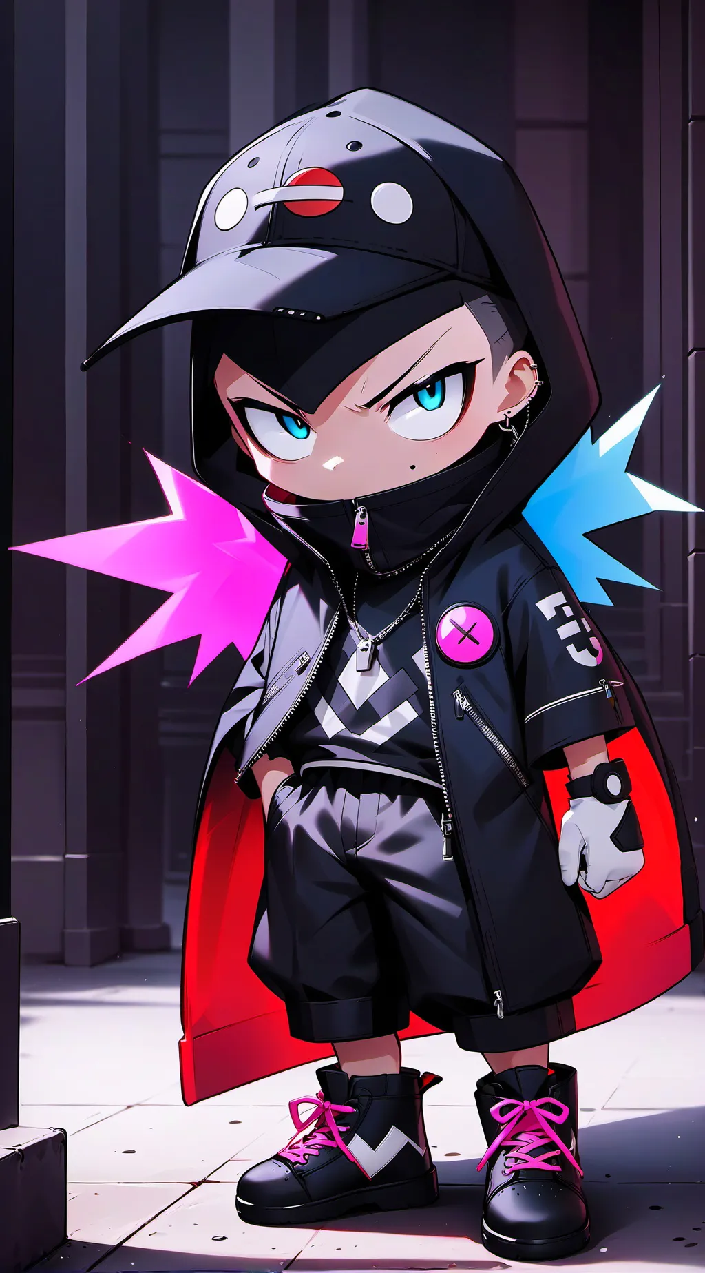 ai character: HTF история background