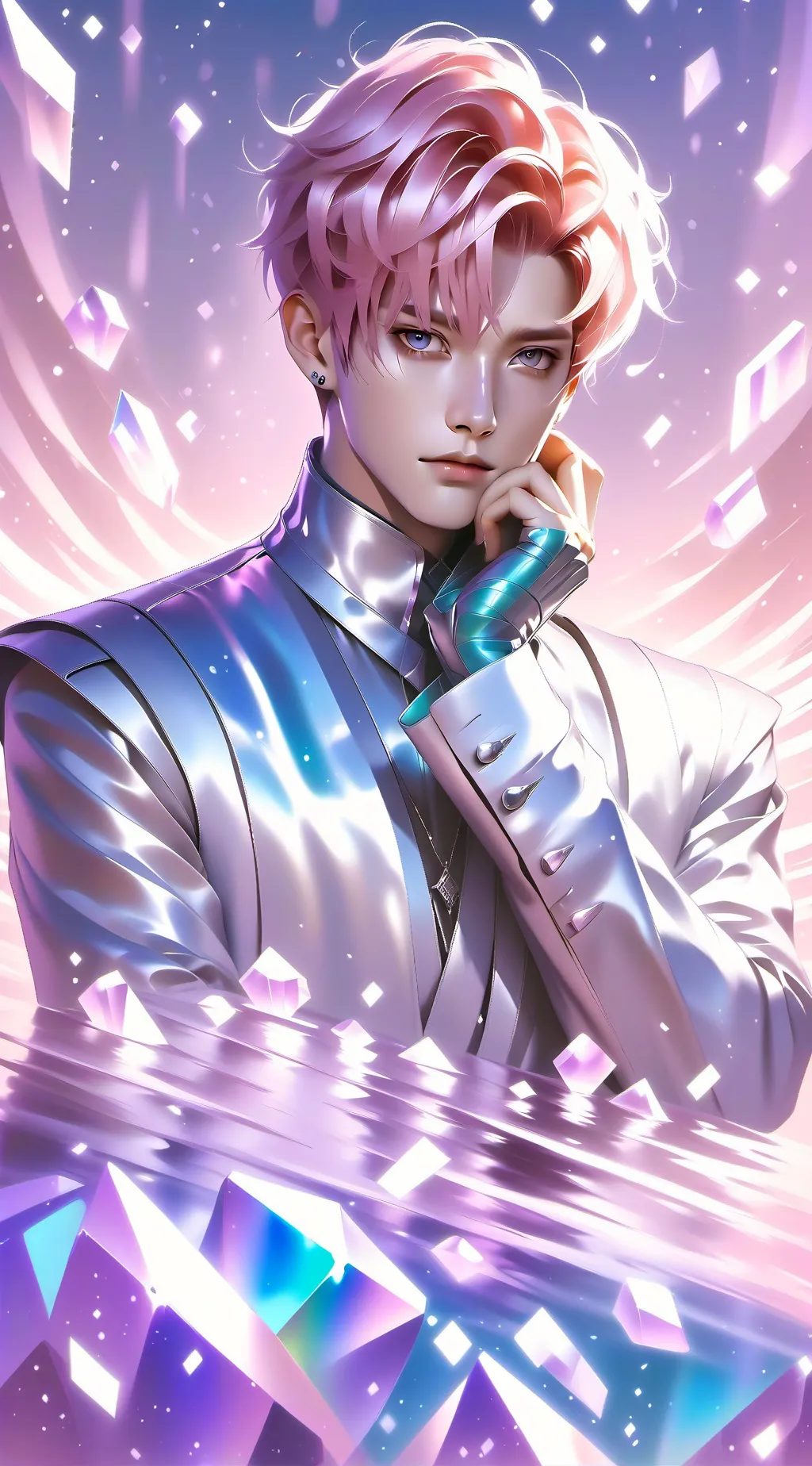 ai character: mystery  background