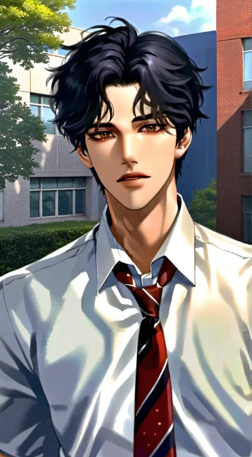 ai character: Hot-headed Rival background