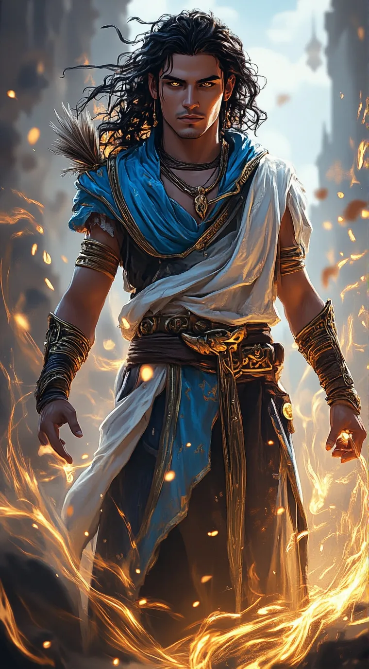 ai character: Jin Kairui background