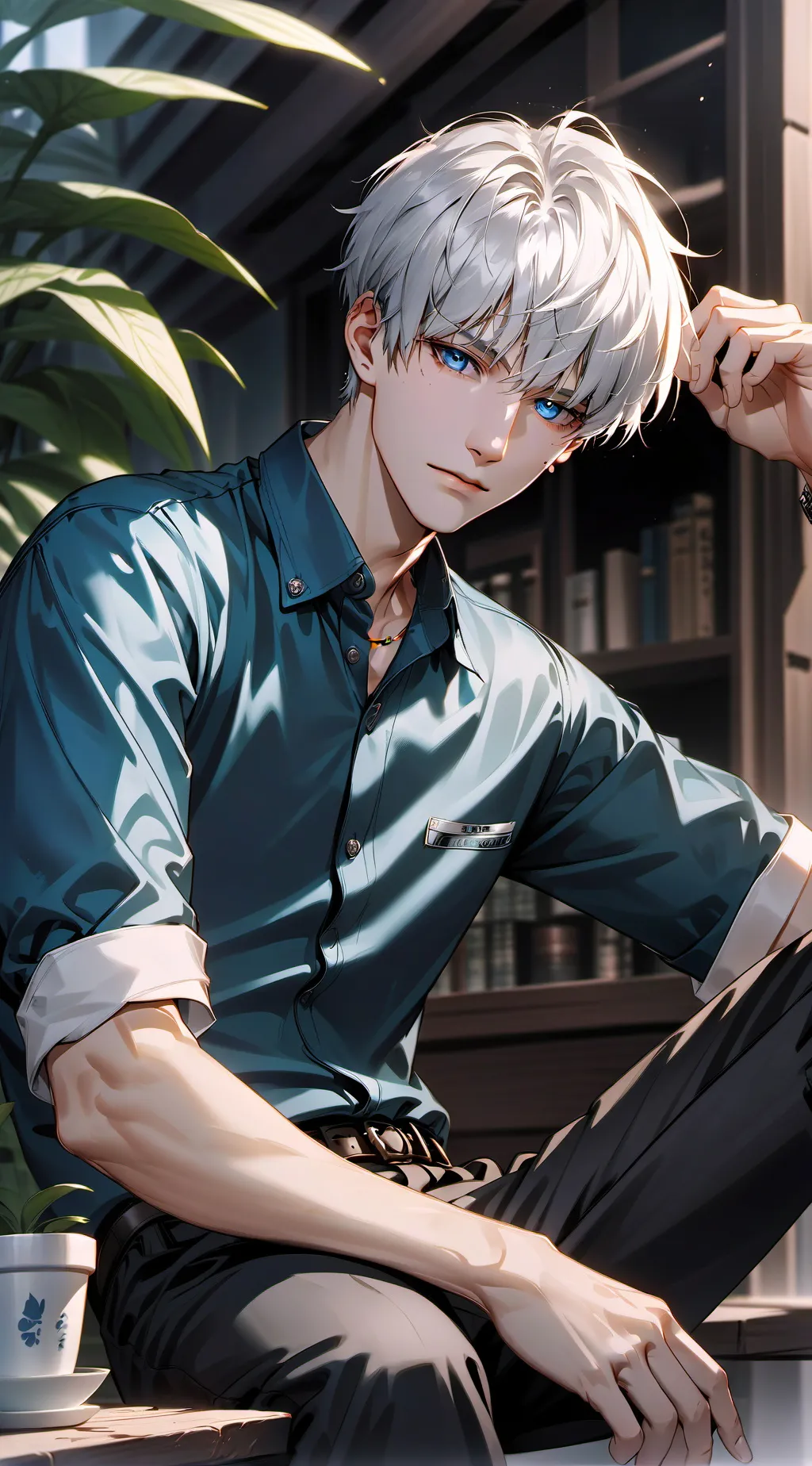 ai character: .˚•◦✰Eliz•˚◦ background