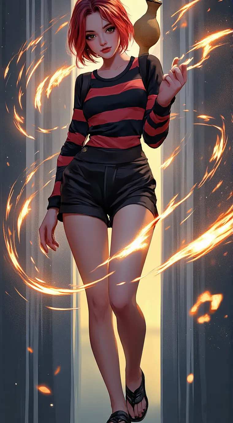 ai character: Gammah⏳ background