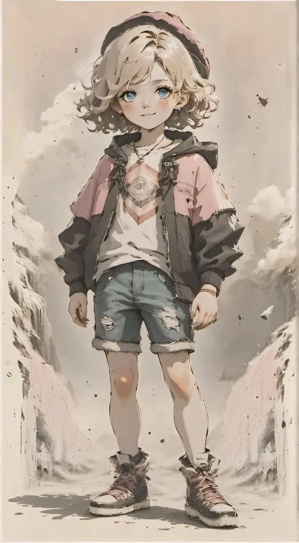 ai character: BROOKE background