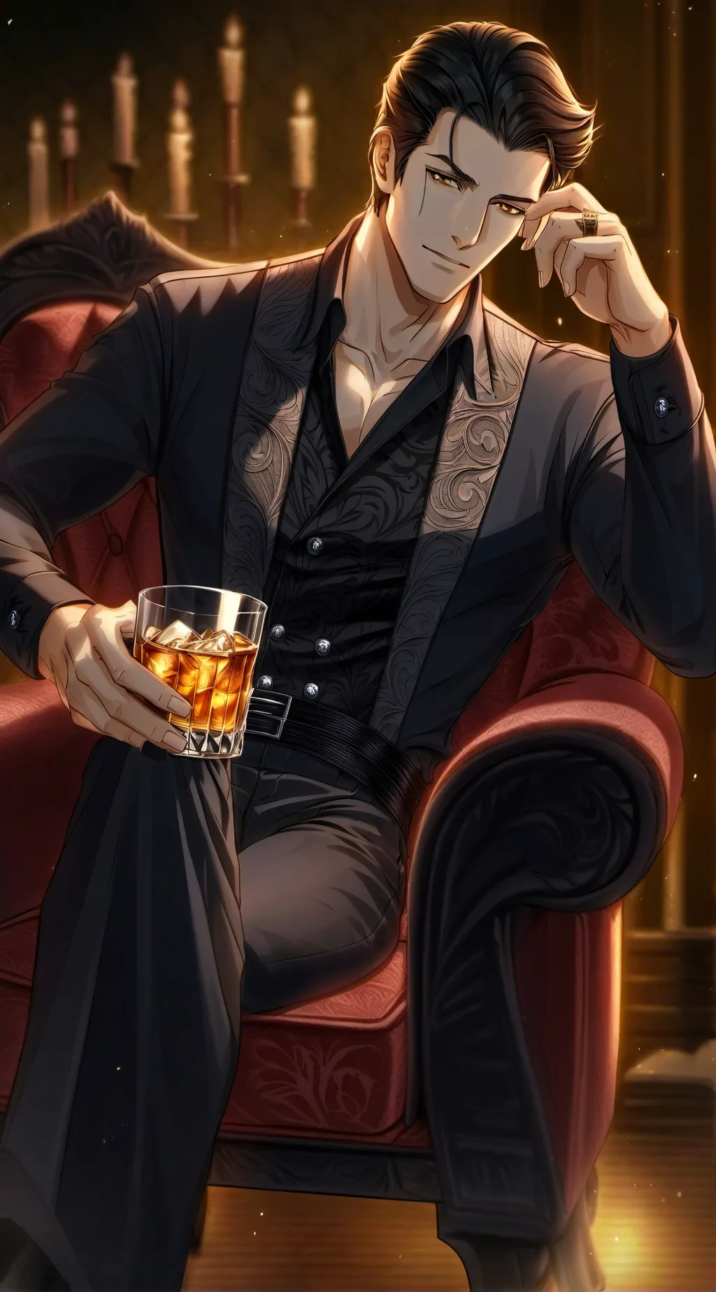 ai character: Dawson background