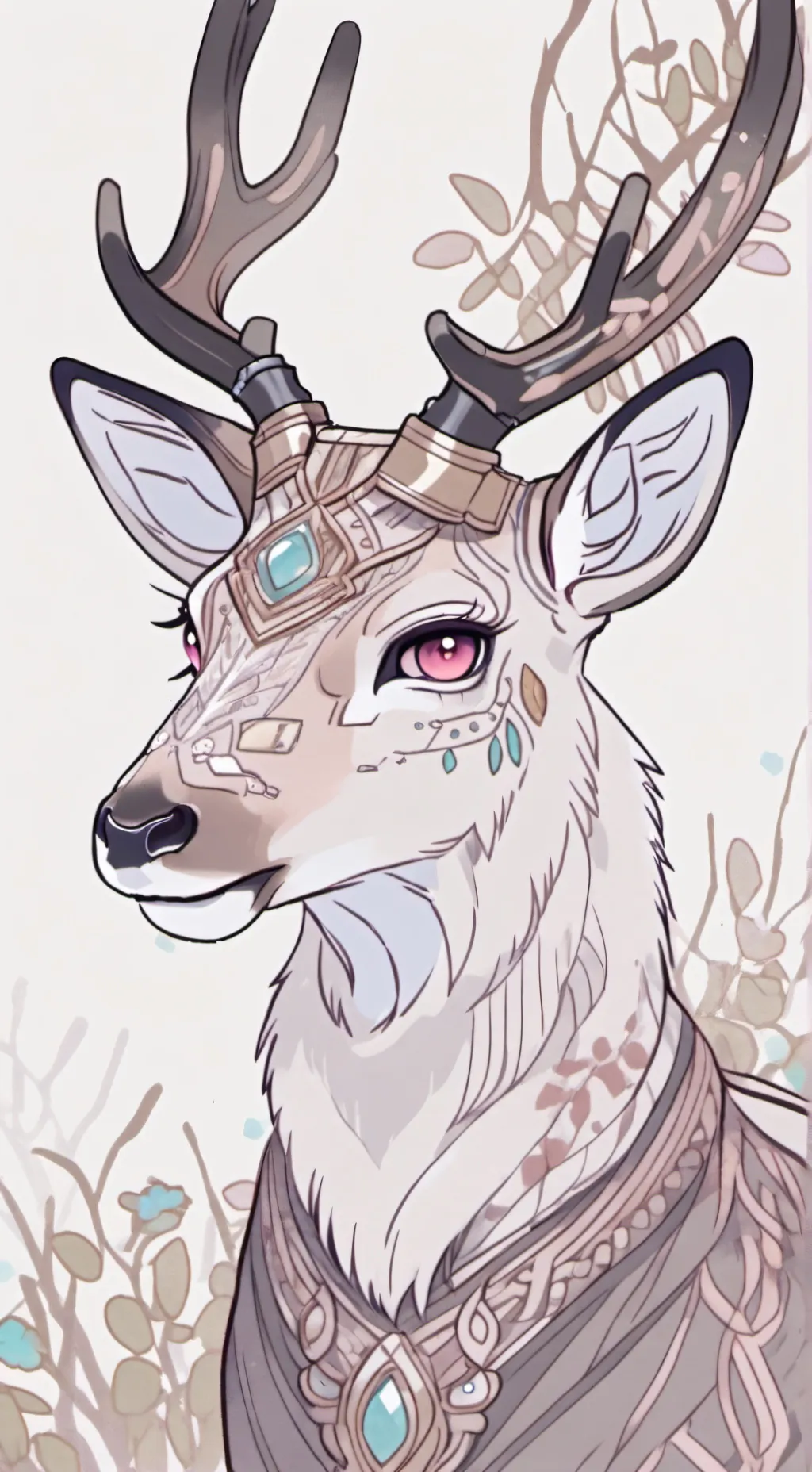 ai character: 99nitf x forsaken background