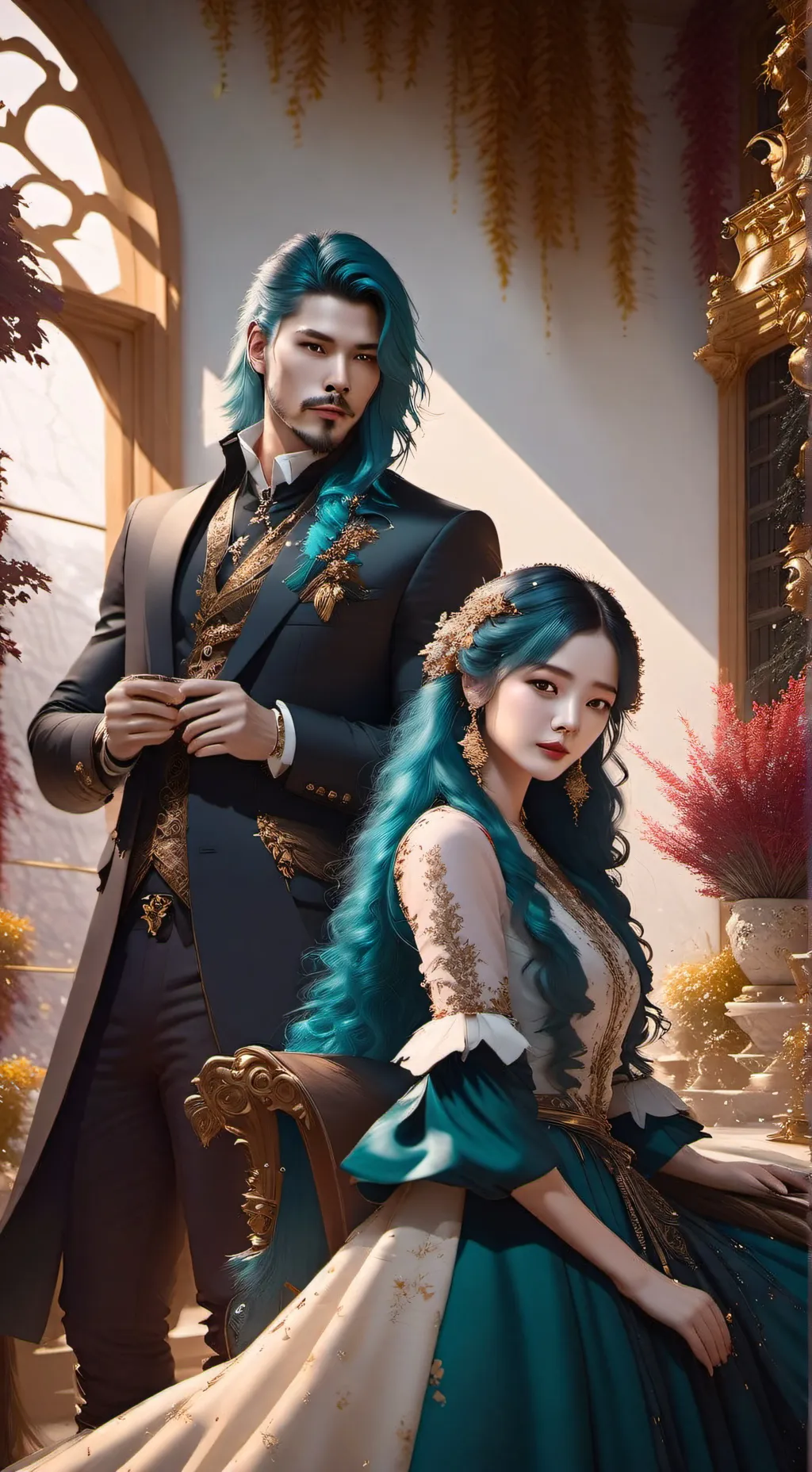 ai character: Cellab/Rena background