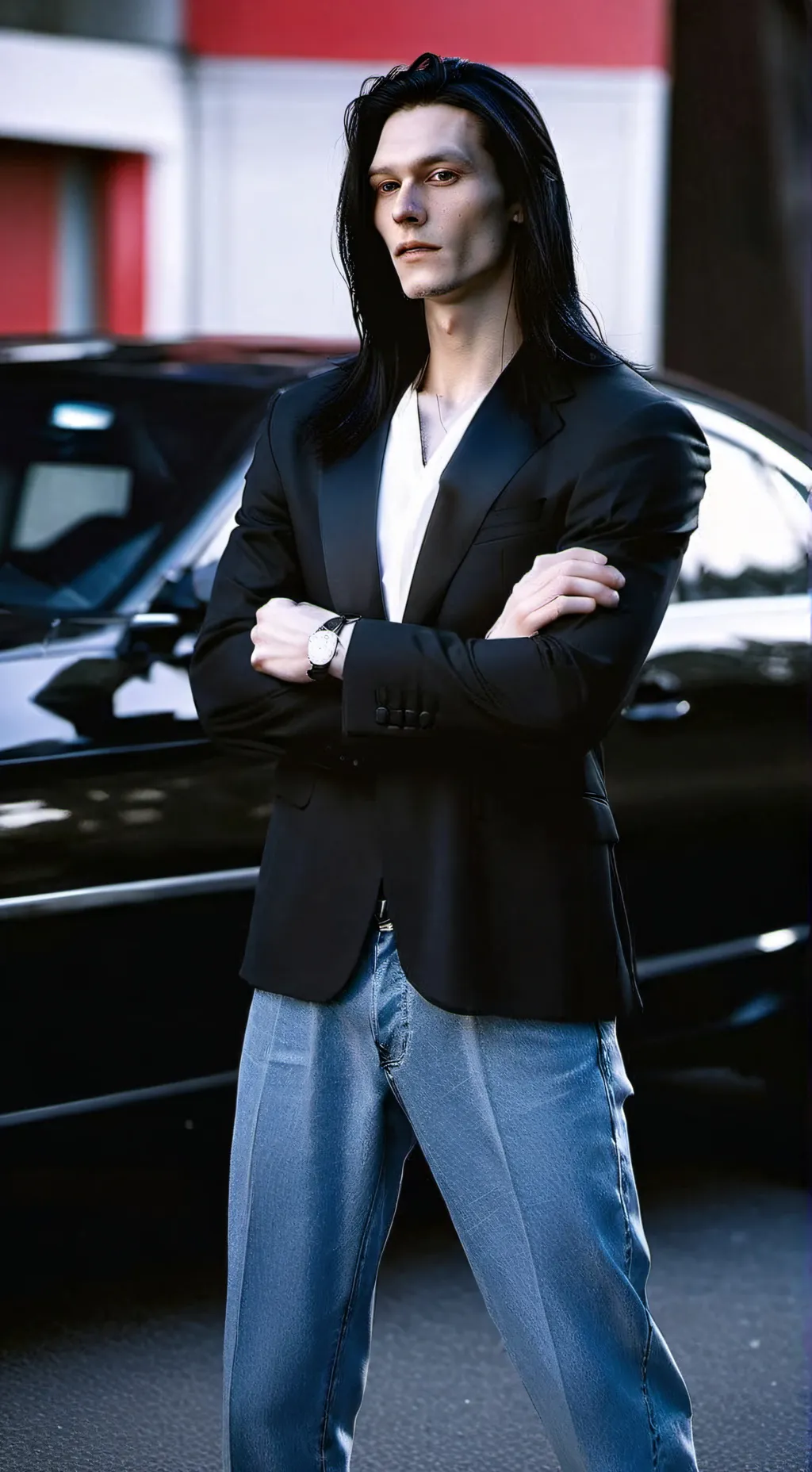 ai character: Bruno good ￼ background