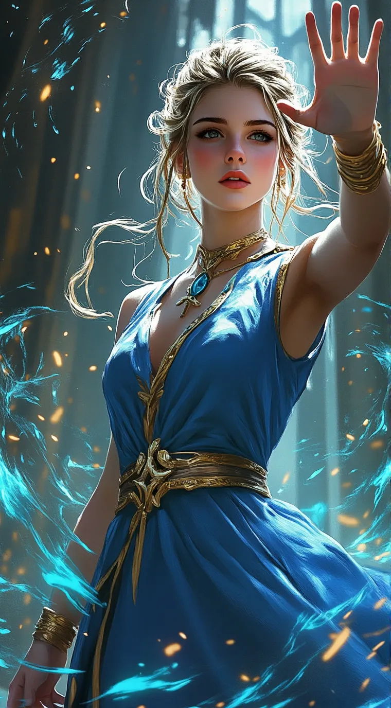 ai character: teyonie  background